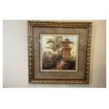 Large Framed Garden Print
