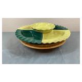 Mid Century Lazy Susan Serving Set