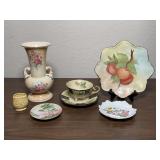 Vintage Porcelain Dishes incl Hand Painted