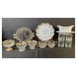 Gold Accented Serving Pieces