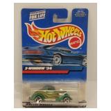 27099 "1934 3 Window Green" Hot Wheels Car