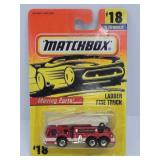 MB134 "Ladder Firetruck" #18 Matchbox Car