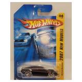 K6136 "1969 Ford Mustang Black" Hot Wheels Car