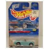 19949 "1958 Corvette Cyan" Hot Wheels Car