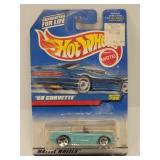 19949 "1958 Corvette Cyan" Hot Wheels Car