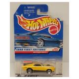 18569 "Mustang Mach 1 Yellow" Hot Wheels Car