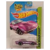 BF093 "1969 Corvette Pink" Hot Wheels Car