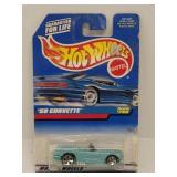 19949 "1958 Corvette Cyan" Hot Wheels Car