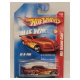 M6991 "At-A-Tude Red Flames" Hot Wheels Car