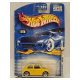 24386 "Yellow Mini Cooper" Hot Wheels Car