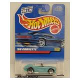 19949 "1958 Cyan Corvette" Hot Wheels Car