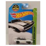CFJ18 "1969 Camaro White" Hot Wheels Car