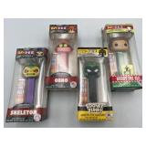 Collection Of 4 Funko Pop Pez Dispensers