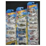 Collection of Hot Wheels cars