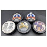 5 Graphic Pittsburgh Penguins Pucks