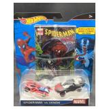 Hot Wheels Spider-man Vs Venom 2 Pack & Comic