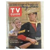 Autographed - vintage 1966 TV Guide