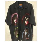 Vintage 2001 Kiss band 'Solo Faces' camp