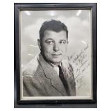 Jack Carson Vintage portrait photo w/ signature
