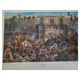 Davy's Last Stand print w/ COA