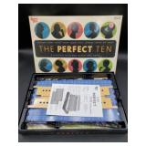 'The Perfect Ten' trivia board game by University