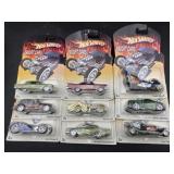 Collection Of 9 Hot Wheels Fright Cars