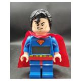 LEGO DC Universe Superman minifigure alarm clock