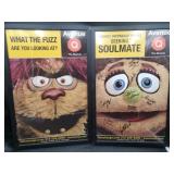 Broadway musical Avenue Q posters w/ signatures