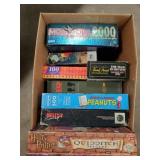 Lot of board games & puzzles