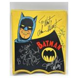 Autographed 3ring Batman binder full of