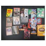 Various TV memorabilia cards