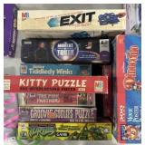 Collection of vintage puzzles