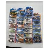 Collection of various Hot Wheels