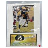 Matted collectible photo