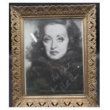 Better Davis framed, autographed (1908ï¿½1989)