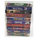 Disney VHS tapes