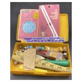 Vintage Sewing Accessories Sew Box