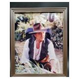 Signed Henry Darrow photo