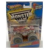Hot Wheels Monster Jam Holiday Edition Iron Man