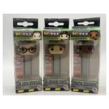 Set Of 3 Ghostbusters Pop + Pez Candy Dispensers