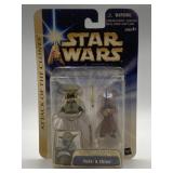 Star Wars Attack Of The Clones Yoda & Chian