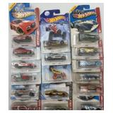 Collection of various Hot Wheels
