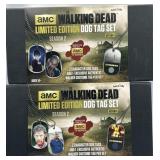(2) The Walking Dead limited edt dog tag set