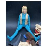 vintage Jane West action figure with extras