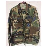 Vintage United States Air Force Woodland