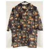 Players 'Big Pimping' Godfather movie button up