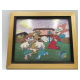 Rugrats Print Signed By Christine Cavanaugh