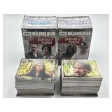 (2) Topps - The Walking Dead trading cards