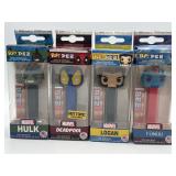 (4) POP! + PEZ - Marvel edition