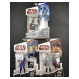 3 Star Wars Legacy Collection Action Figures